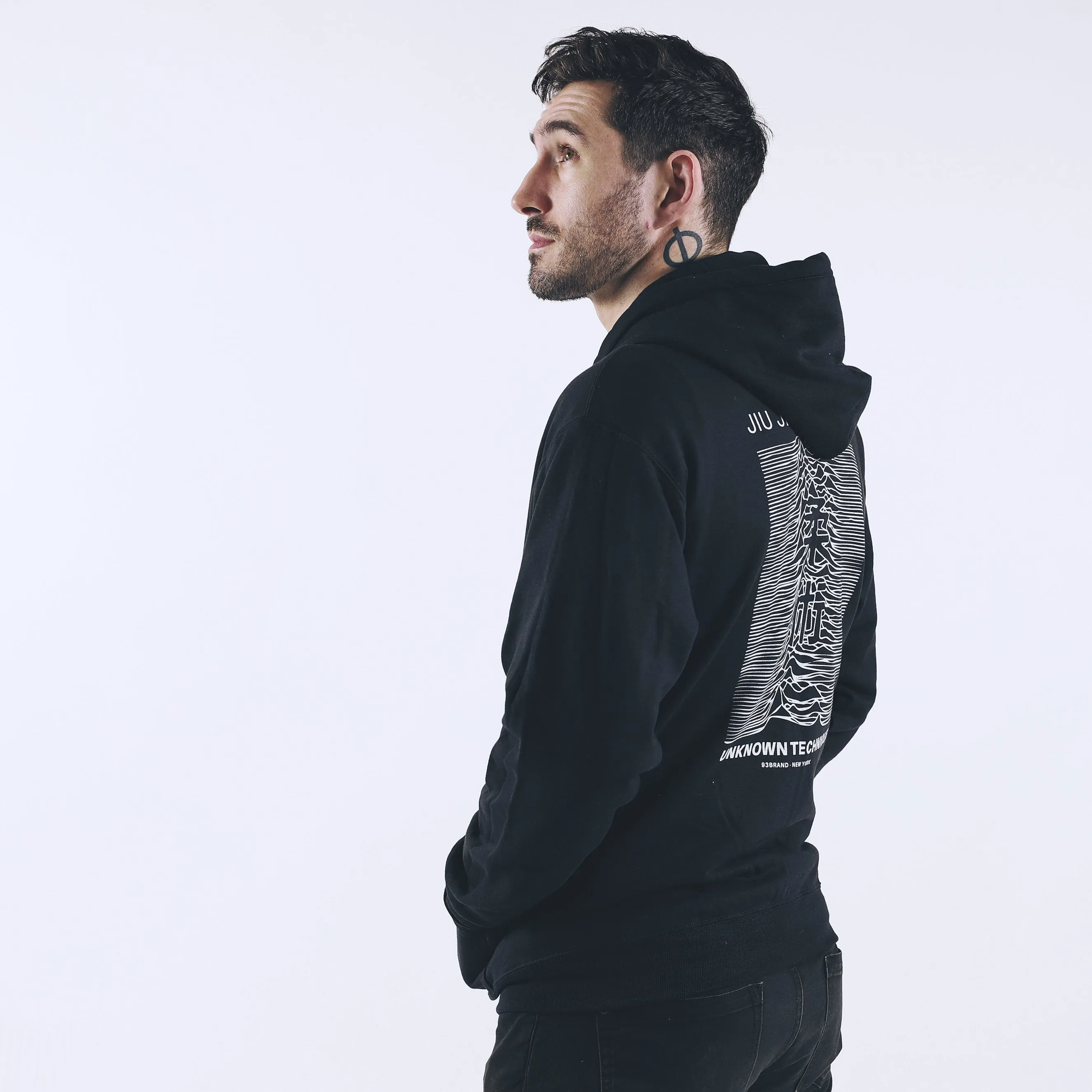 93brand "DIVISION" Zip-up Hoodie