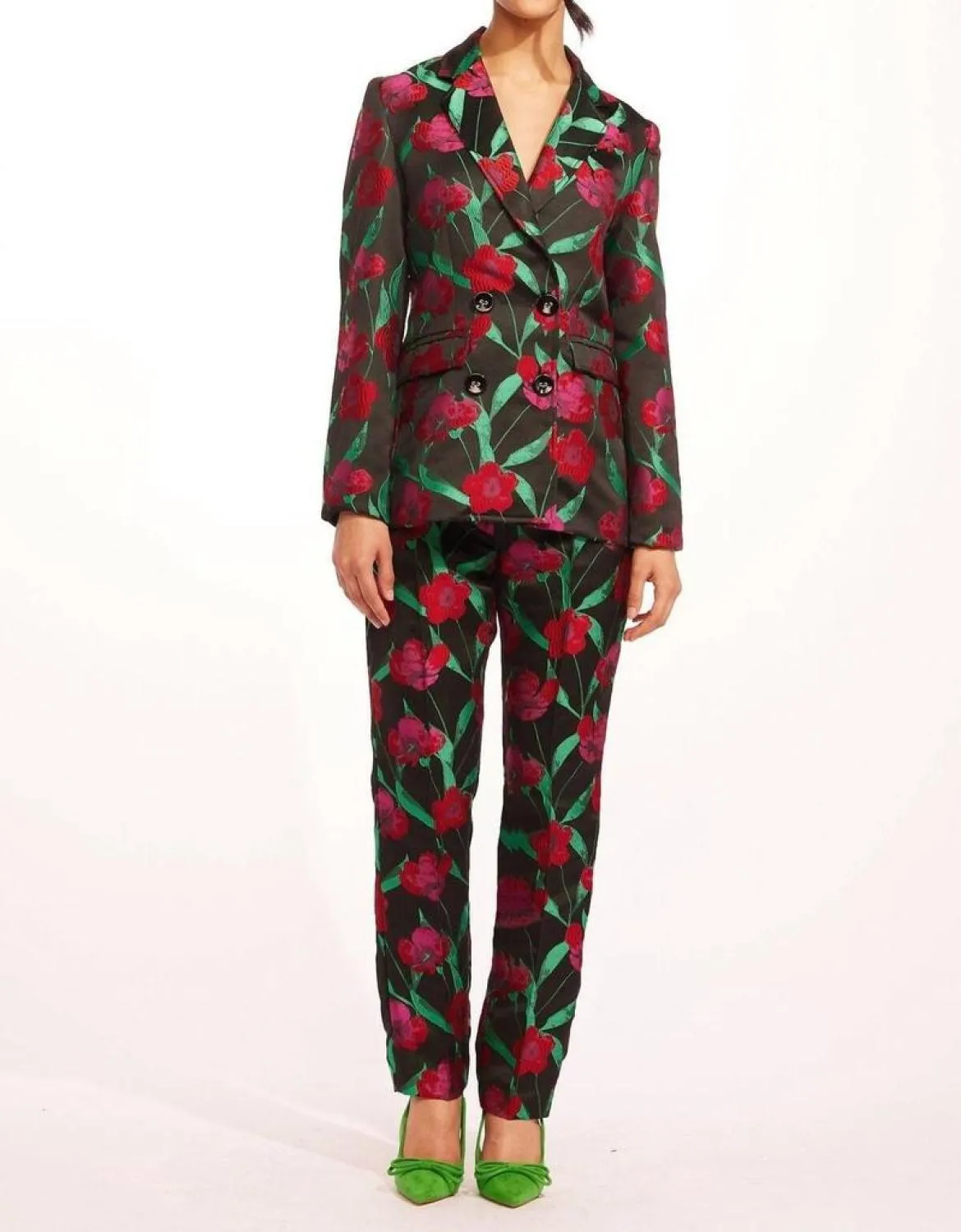 Alexey Jacket In Roses And Thorns