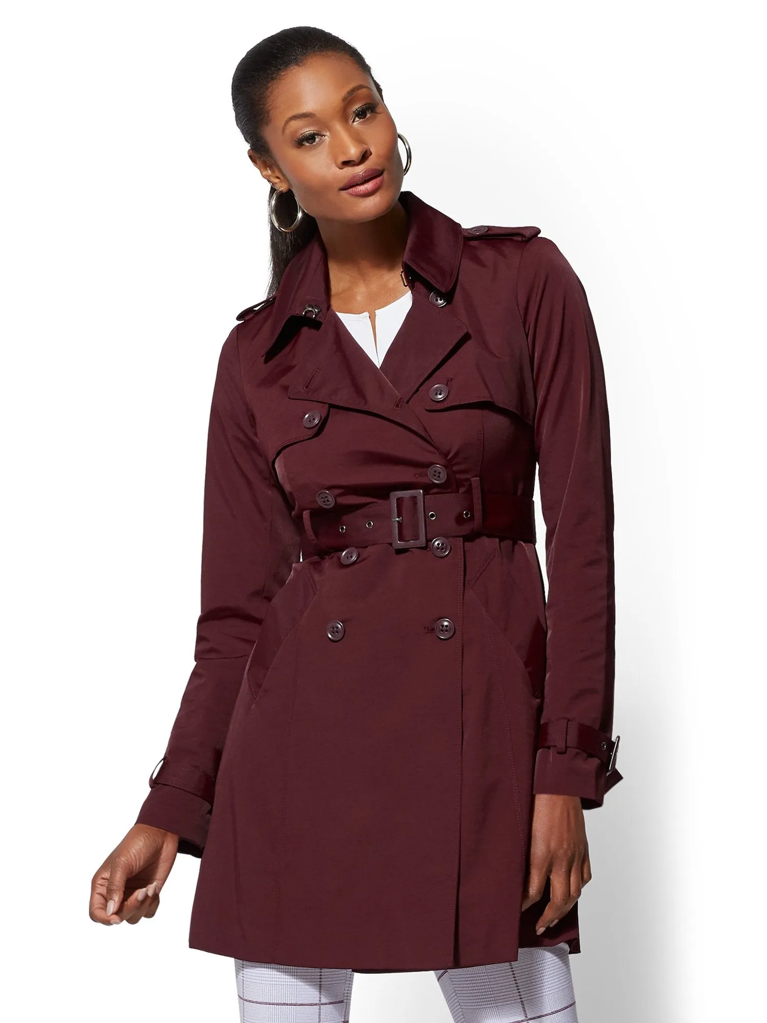 Belted Trenchcoat - 7th Avenue