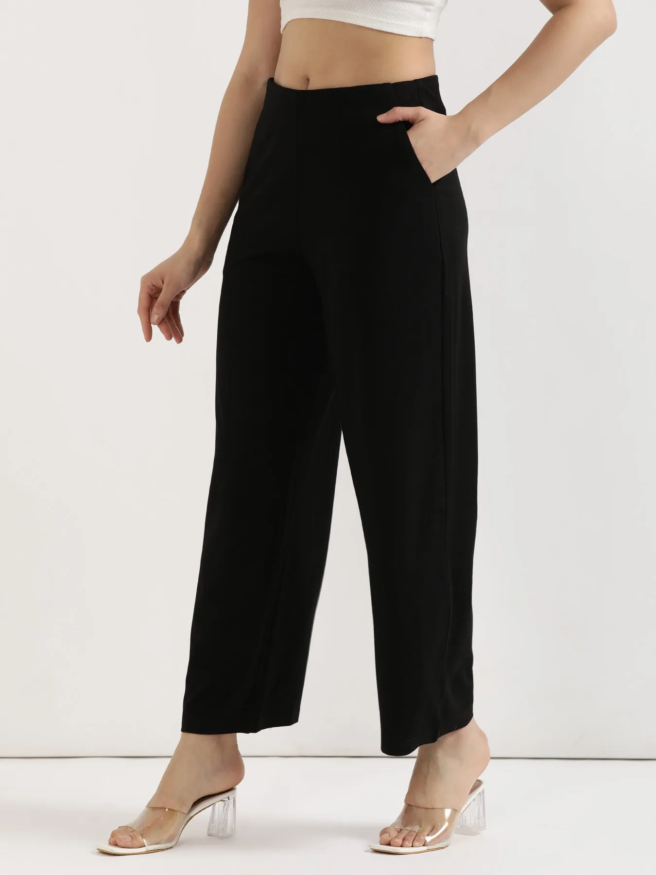 Black Wide Leg Pants