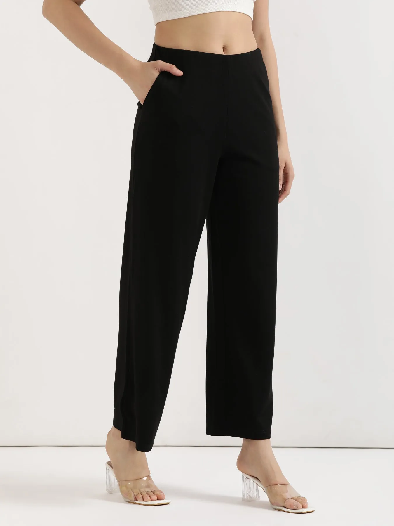 Black Wide Leg Pants