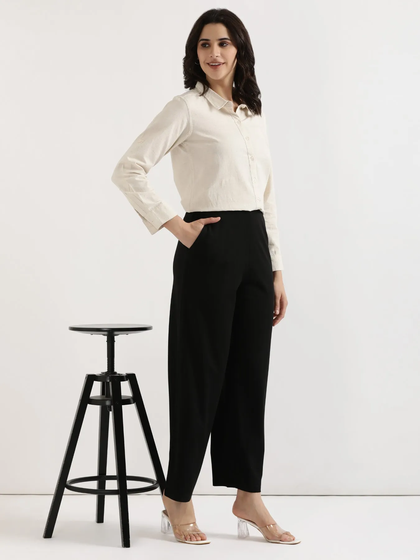 Black Wide Leg Pants