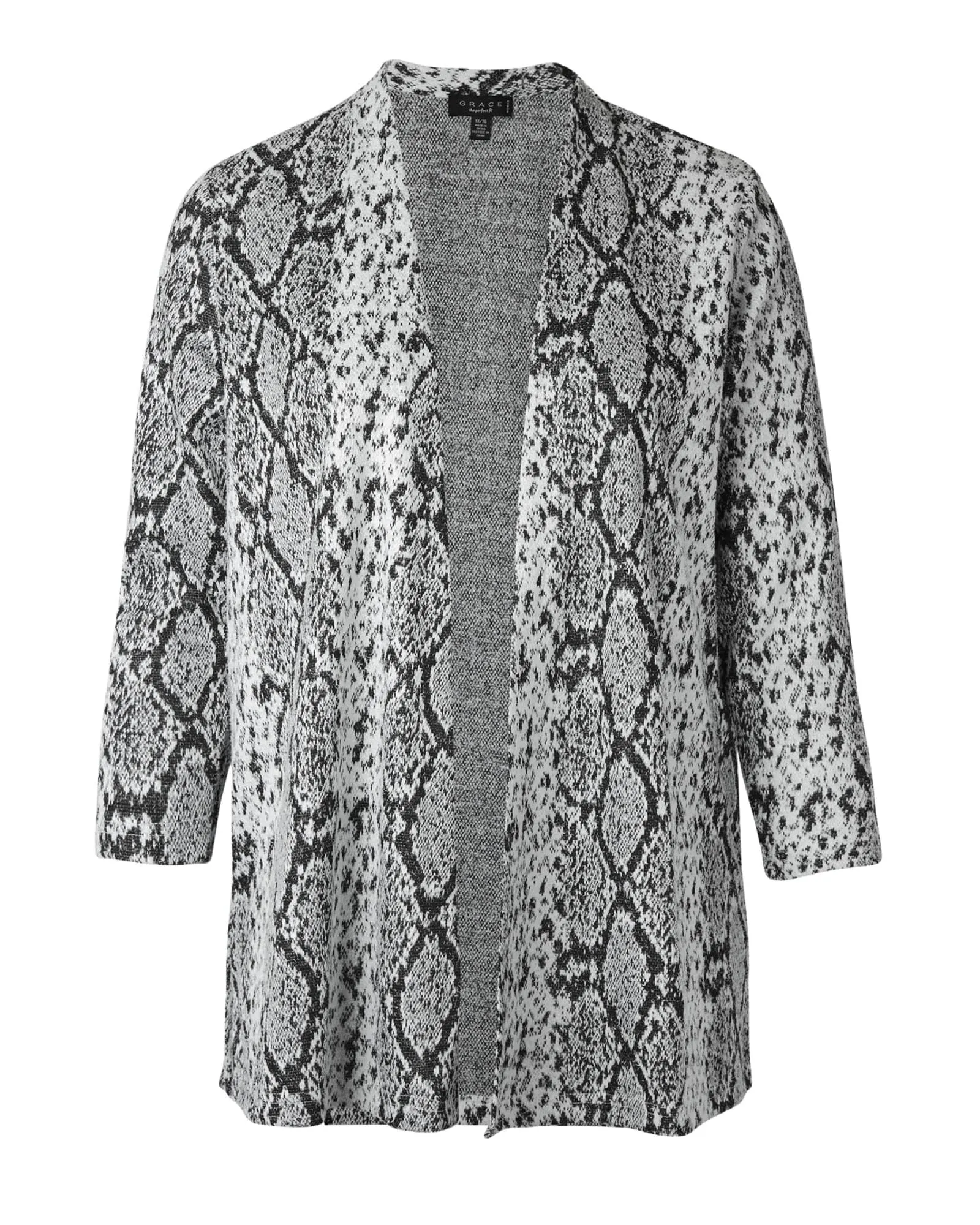 Brianna Eyelash Printed Cardigan | Print