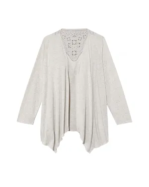 Cara Cardigan | Light Grey