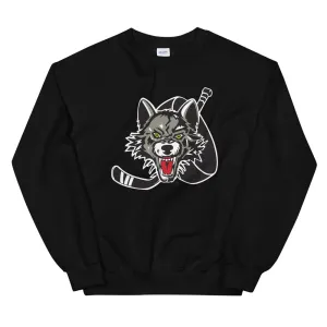 Chicago Wolves Adult Primary Logo Crewneck Sweatshirt