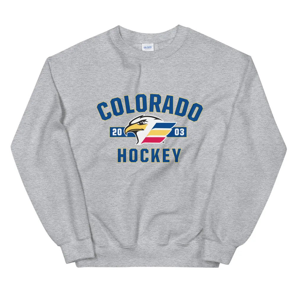 Colorado Eagles Adult Established Logo Crewneck Sweatshirt