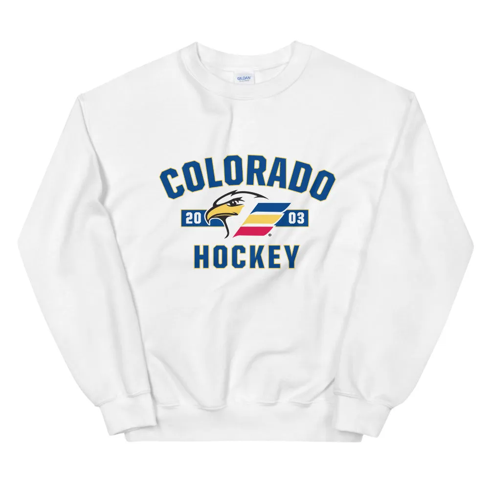 Colorado Eagles Adult Established Logo Crewneck Sweatshirt