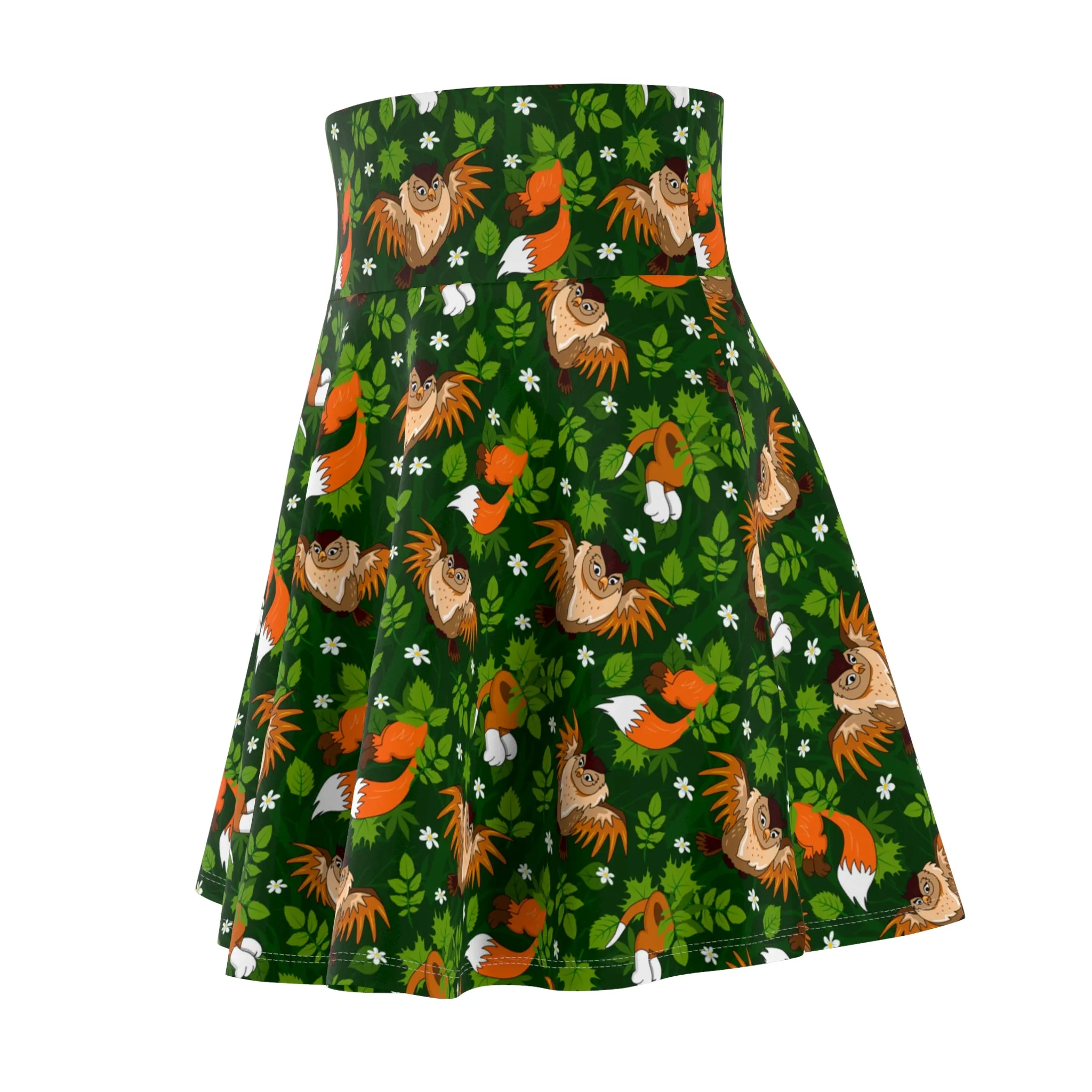 Disney Fox And The Hound Friends Forever Women's Skater Skirt