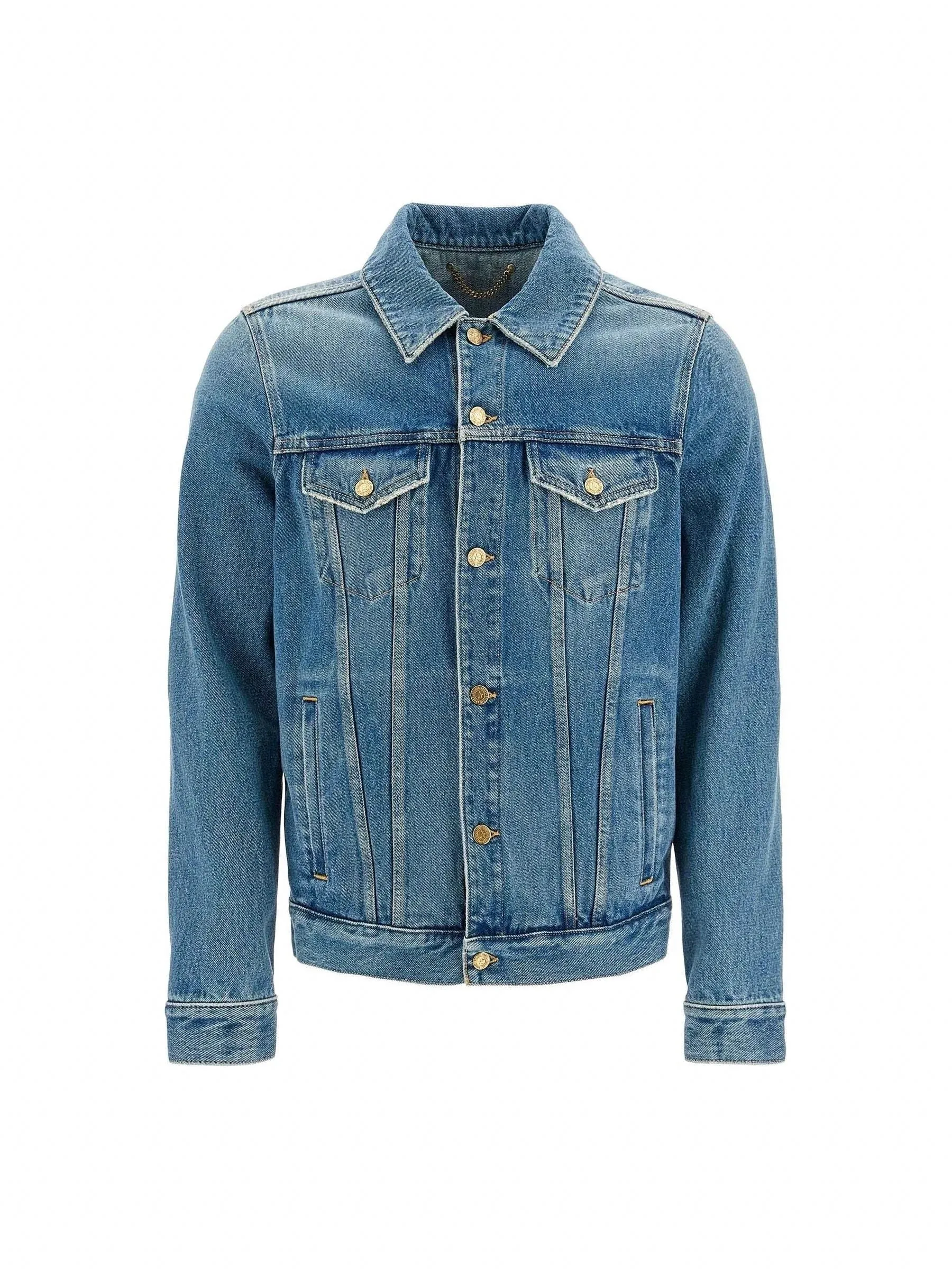 Distressed Denim Jacket