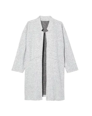 Dorothy Structured Cardigan | Light Grey