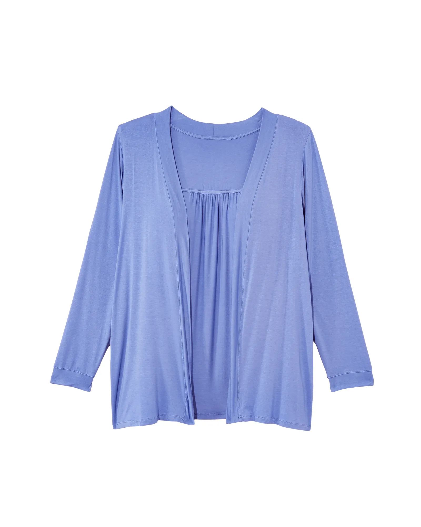 Ellie Long Sleeve Cardigan | Light Blue