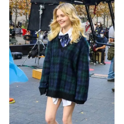 Emily Alyn Plaid Sweater