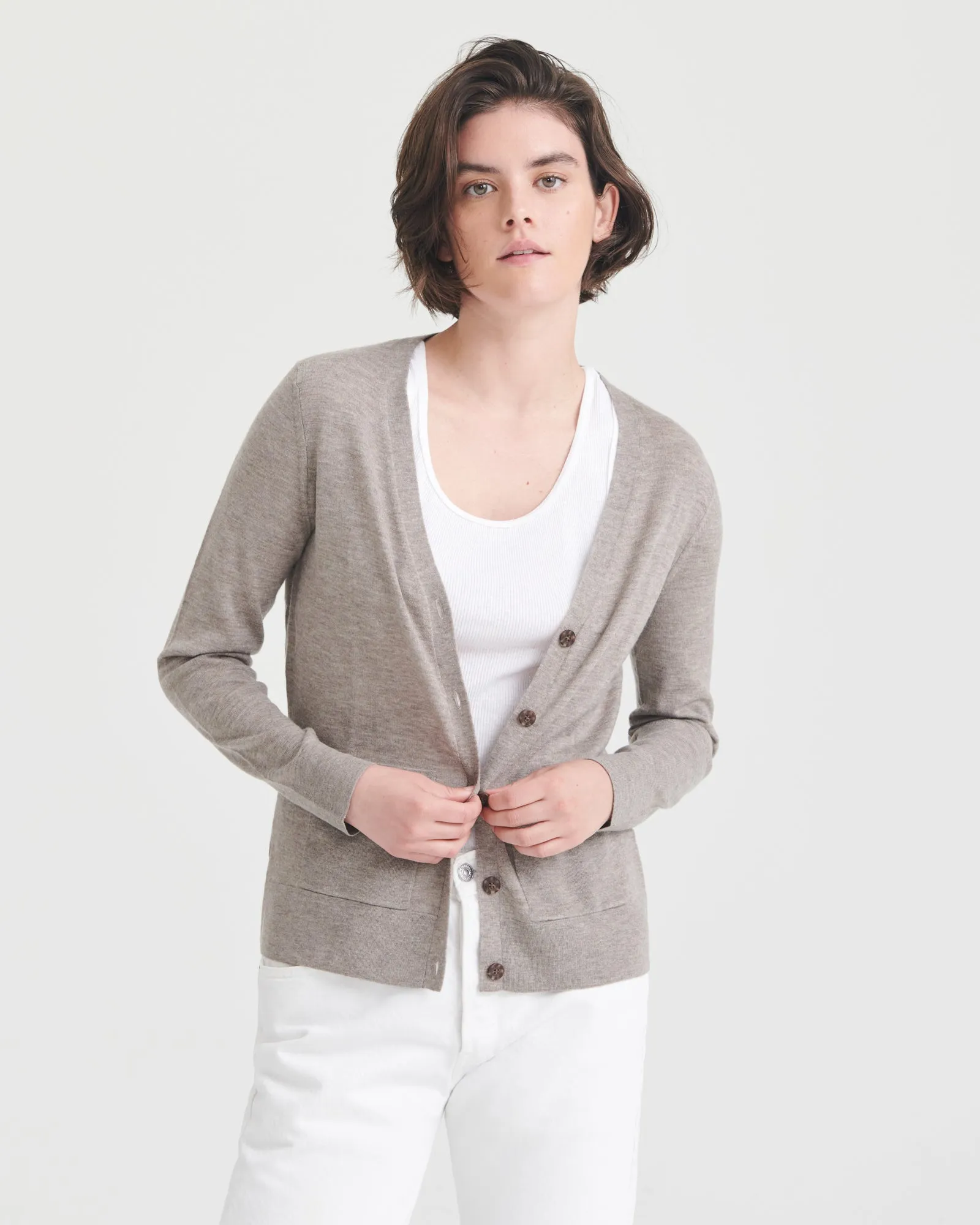 Fancy Cashmere Cardigan