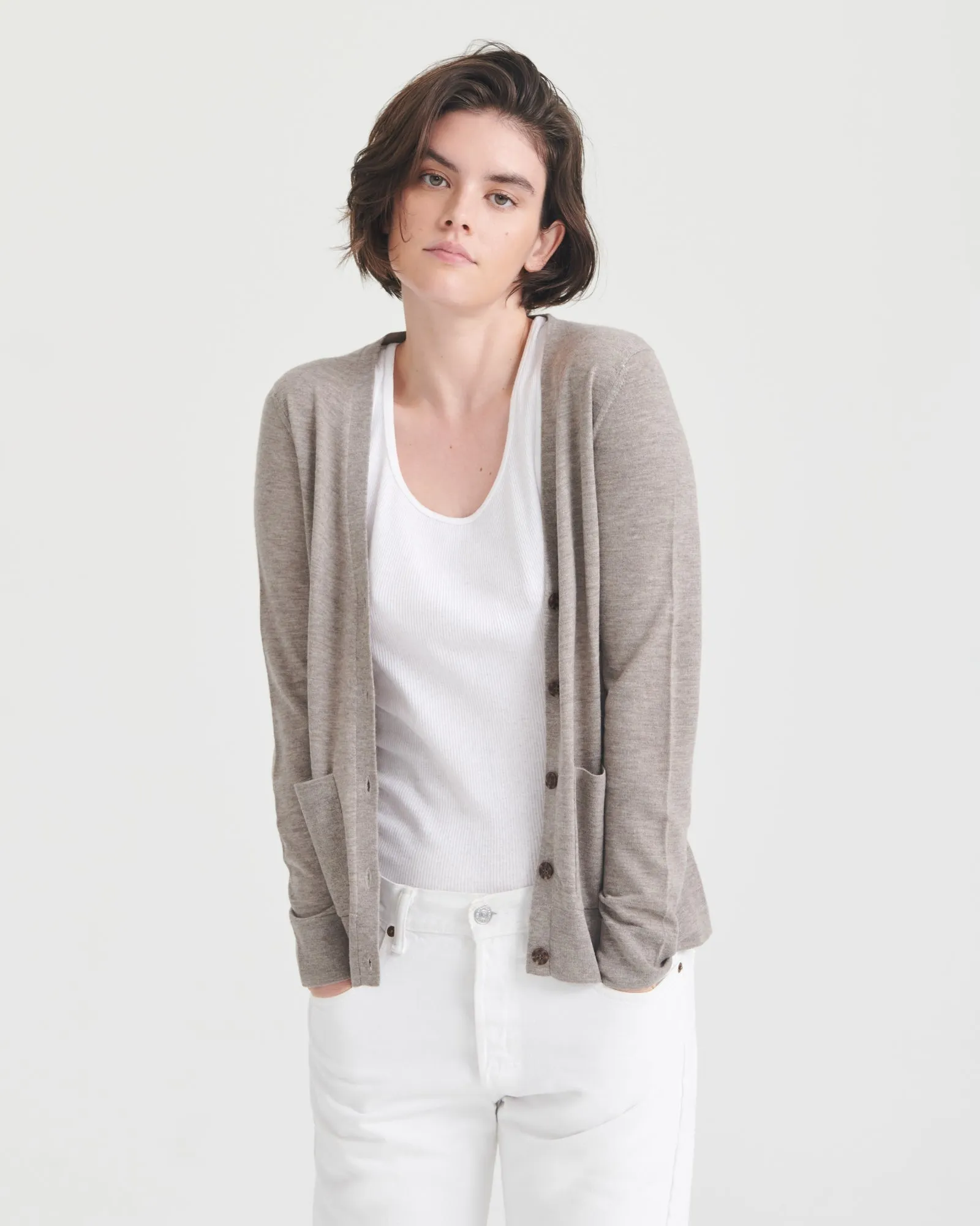 Fancy Cashmere Cardigan