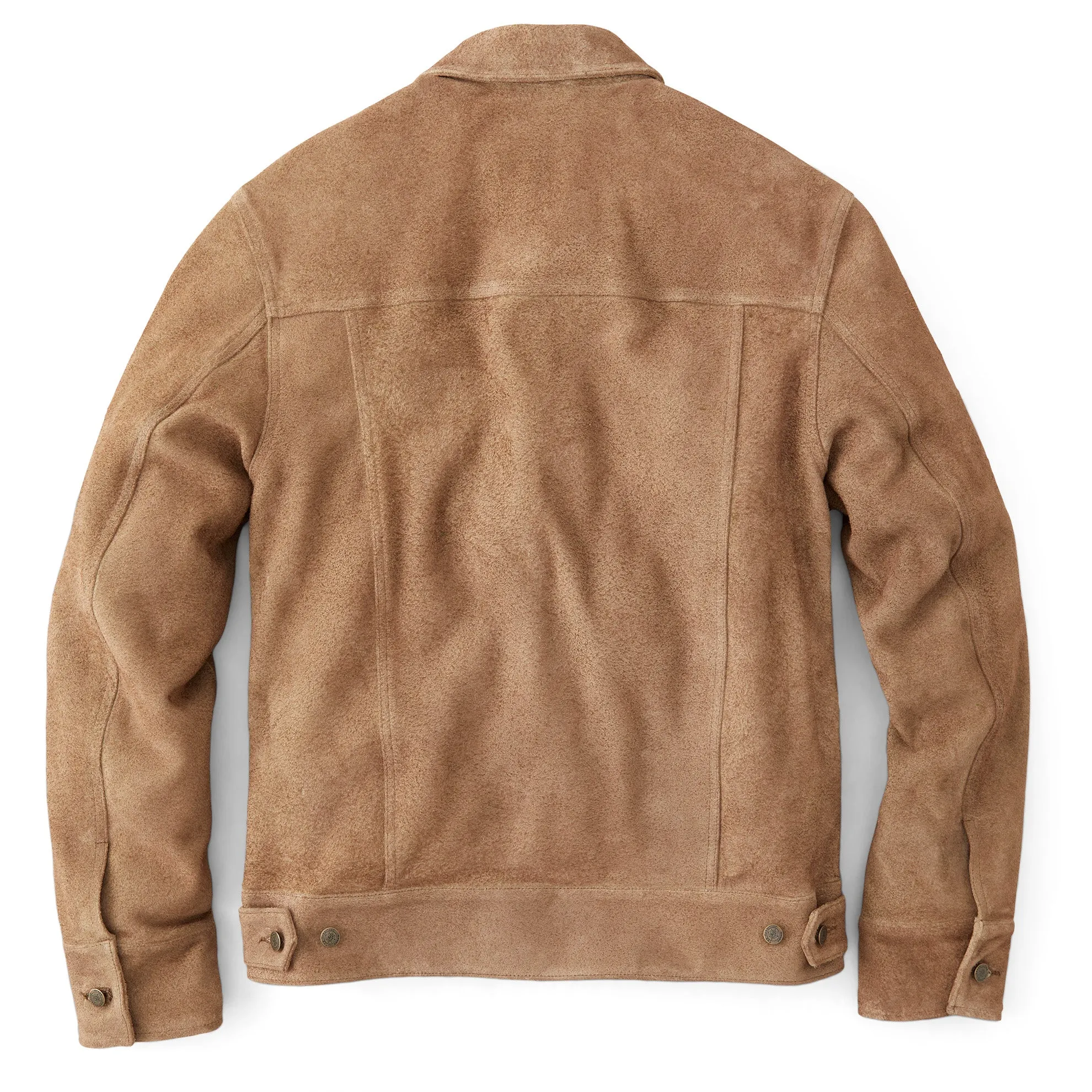 Grand Lake Suede Trucker Jacket