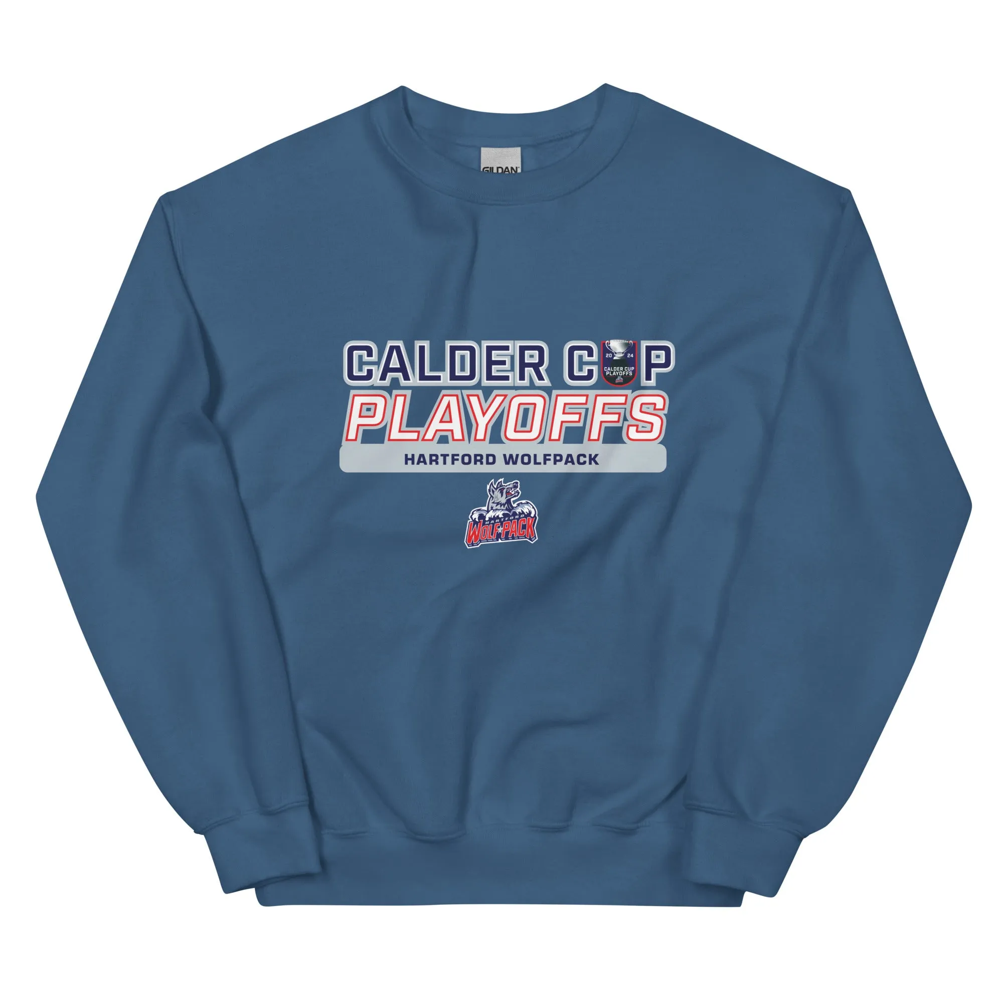 Hartford Wolfpack 2024 Calder Cup Playoffs Adult Crewneck Sweatshirt