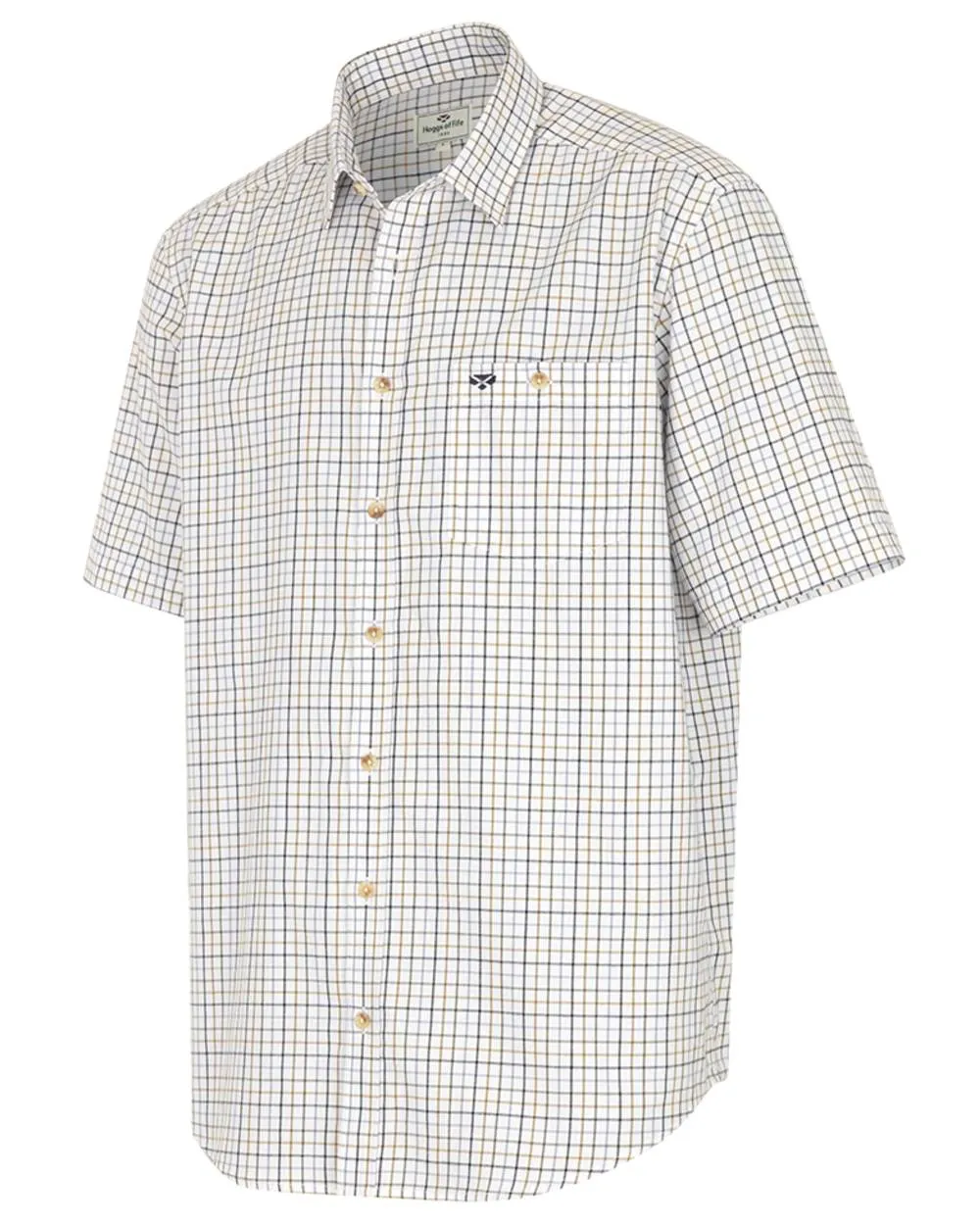 Hoggs of Fife Kessock Tattersall Short Sleeved Shirt