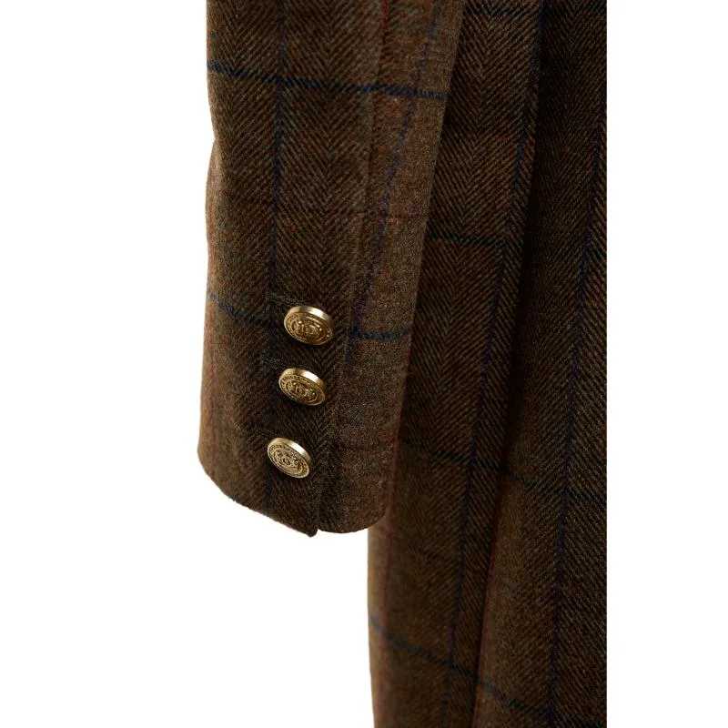 Holland Cooper Highgrove Ladies Tweed Coat - Glen Green