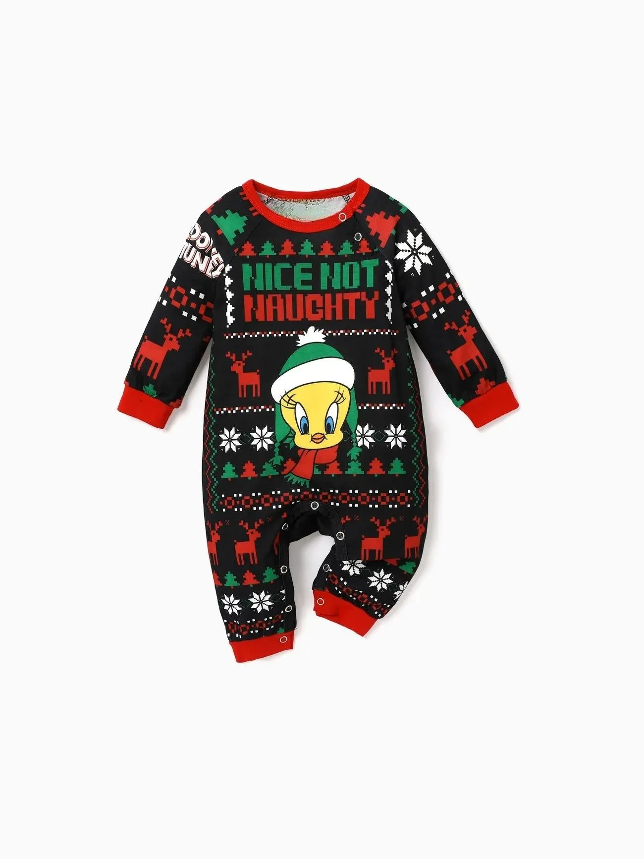 Looney Tunes Christmas Family Pajama Set