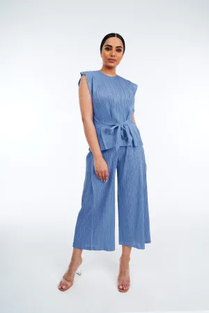 Meena Pleated Top and Pants Set