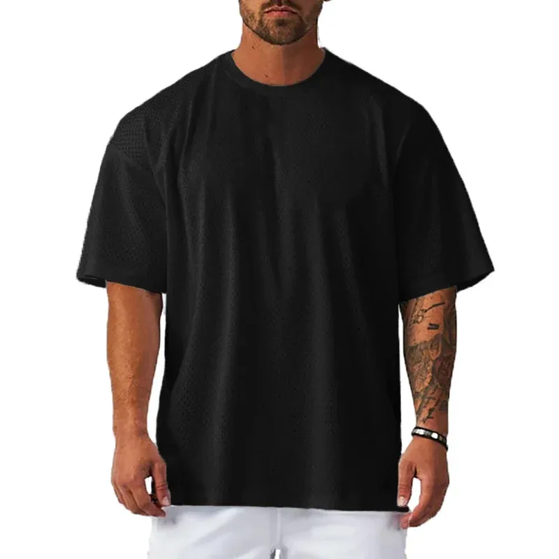 OB Oversize Loose Short Sleeve Sport T-Shirts