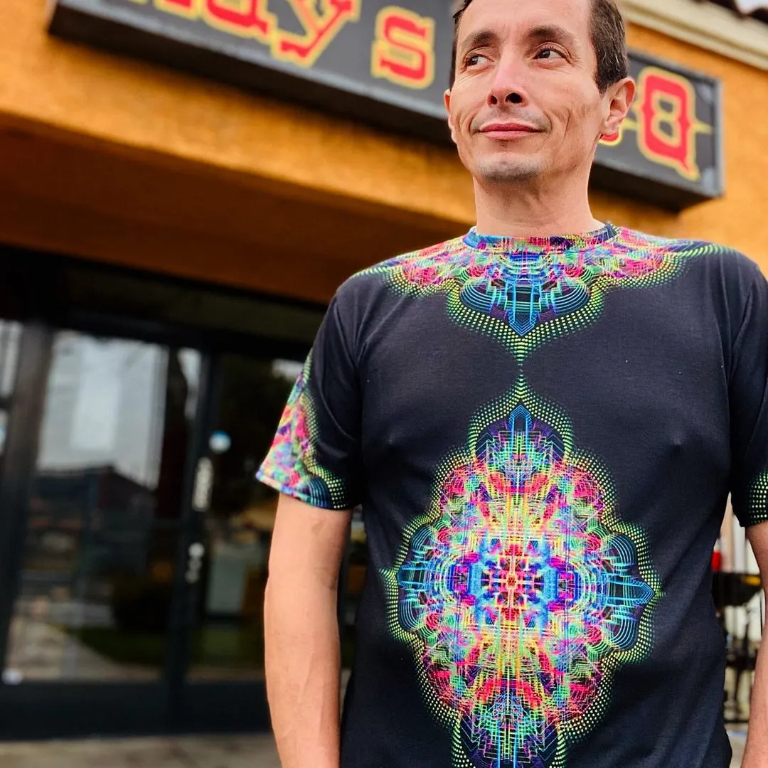 Psychedelic Shirt (UV/RGB, Eco-Friendly, Unisex) | TRANCE FUSION