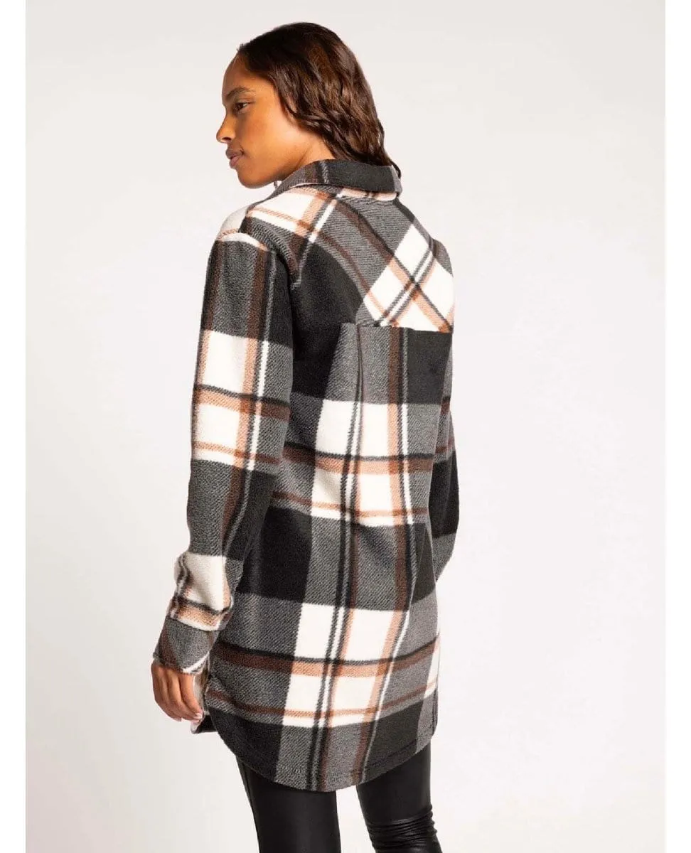 Roswell Plaid Jacket Brown Plaid