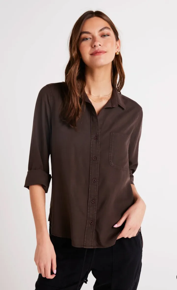 Shirt Tail Button Down Shirt