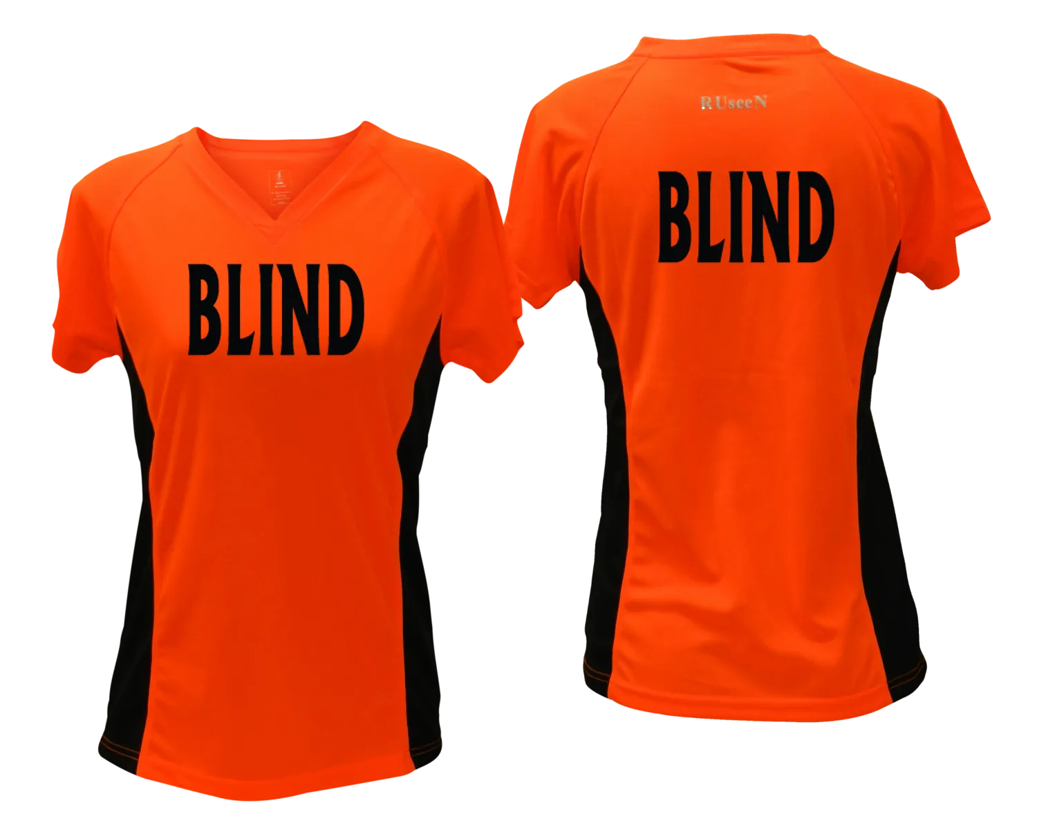 Women's BLIND Short Sleeve Shirt - Reflective or Black Text