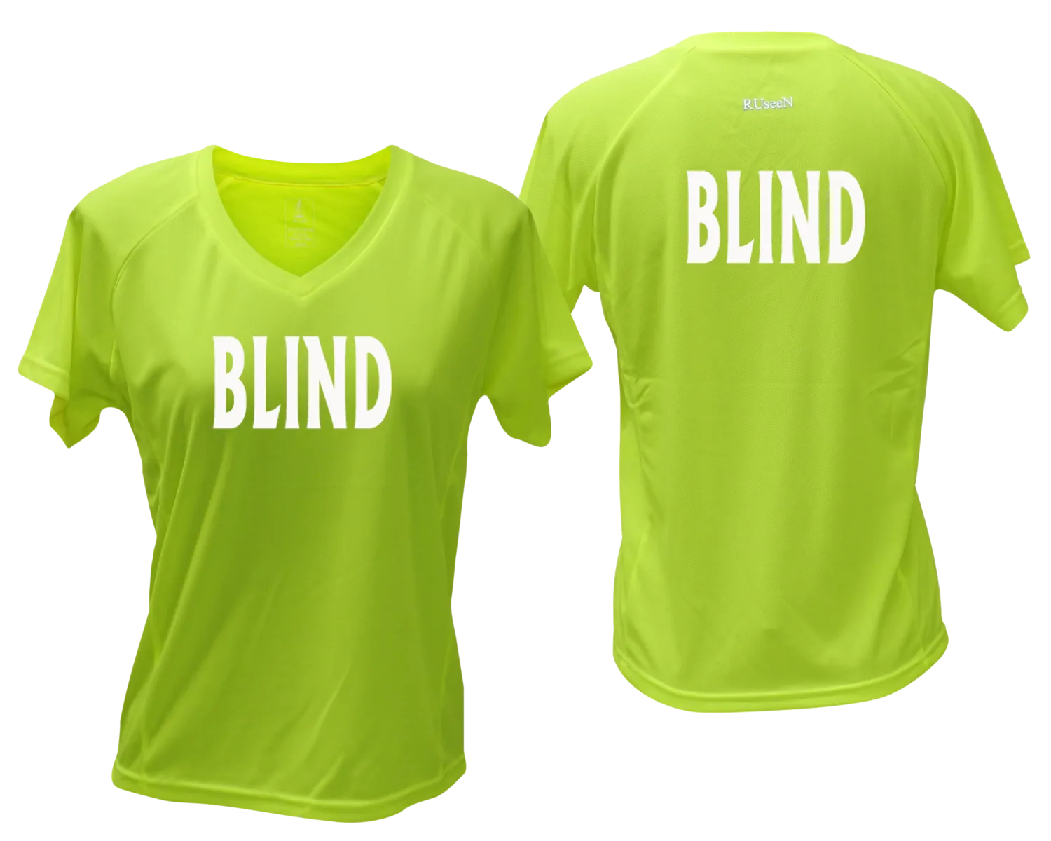 Women's BLIND Short Sleeve Shirt - Reflective or Black Text