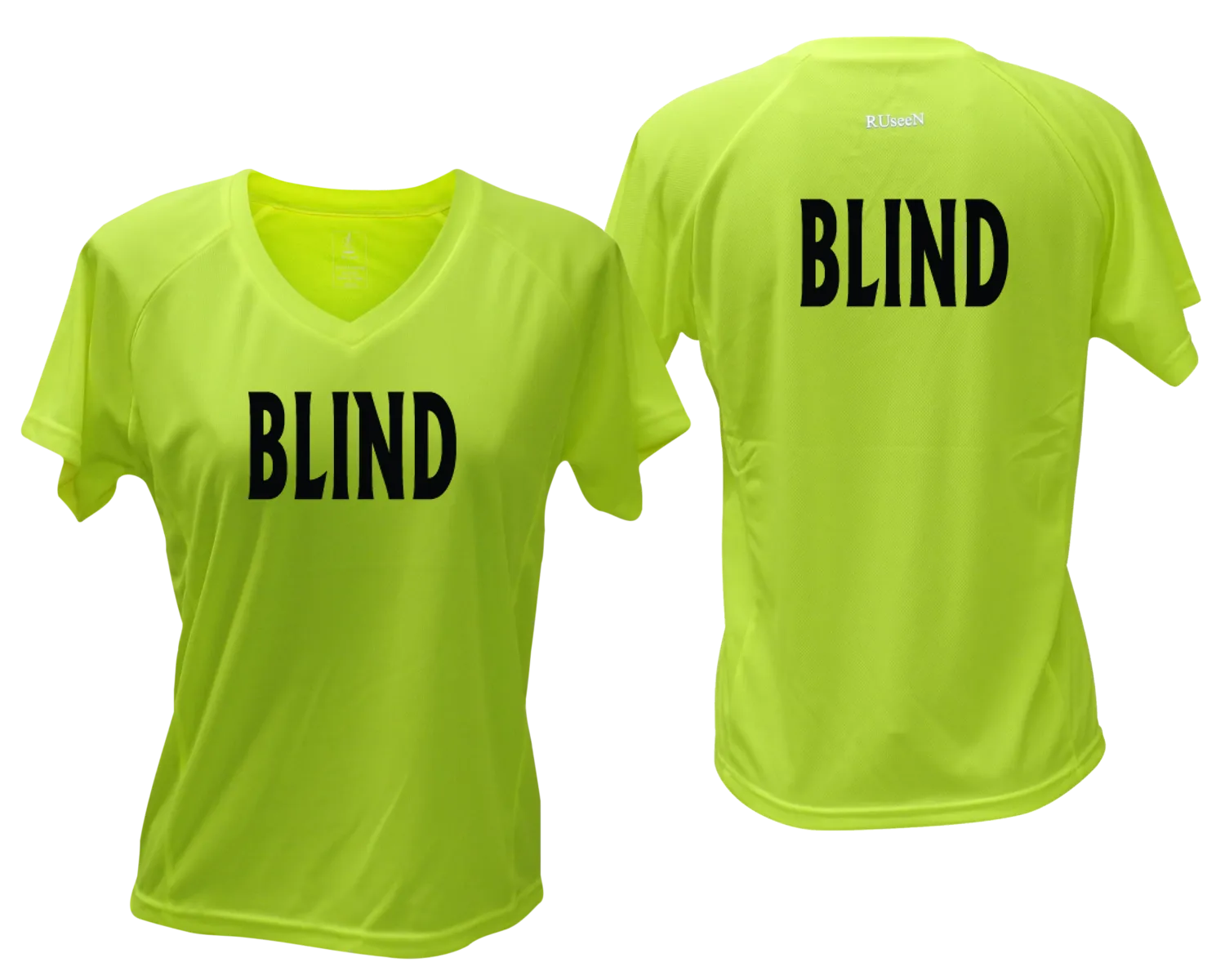 Women's BLIND Short Sleeve Shirt - Reflective or Black Text