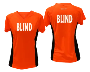 Women's BLIND Short Sleeve Shirt - Reflective or Black Text